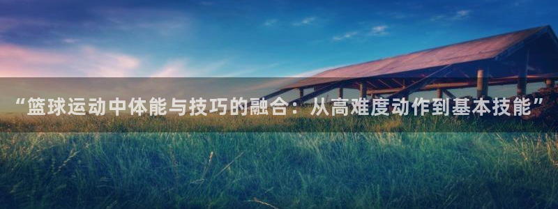 捷豹足球彩票app能用吗：“篮球运动中体能与技巧的融合：从高难度动作到基本技能”