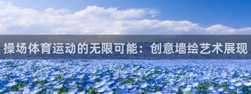 捷豹足球鞋：操场体育运动的无限可能：创意墙绘艺术展现